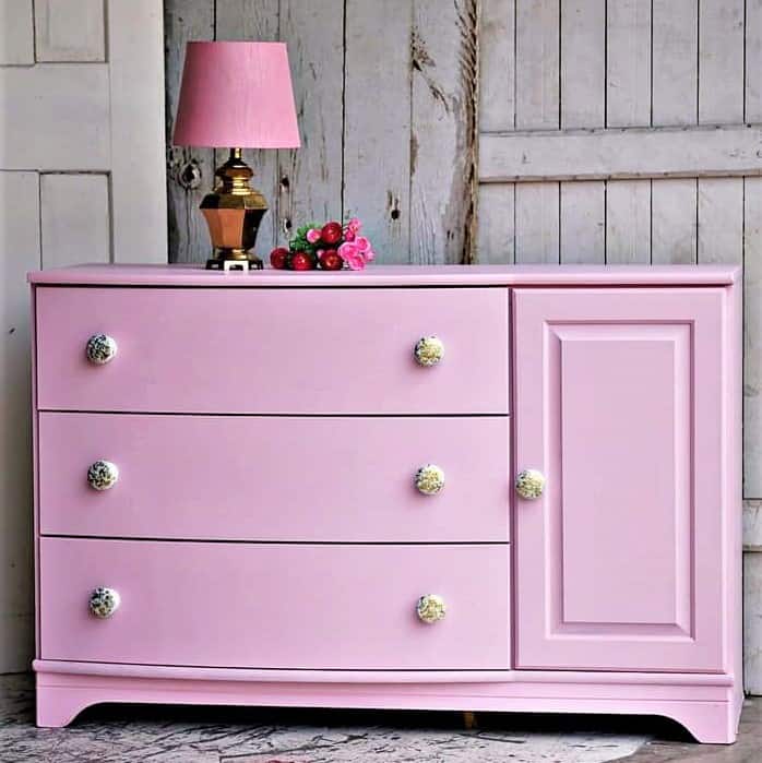 paint bedroom furniture pink