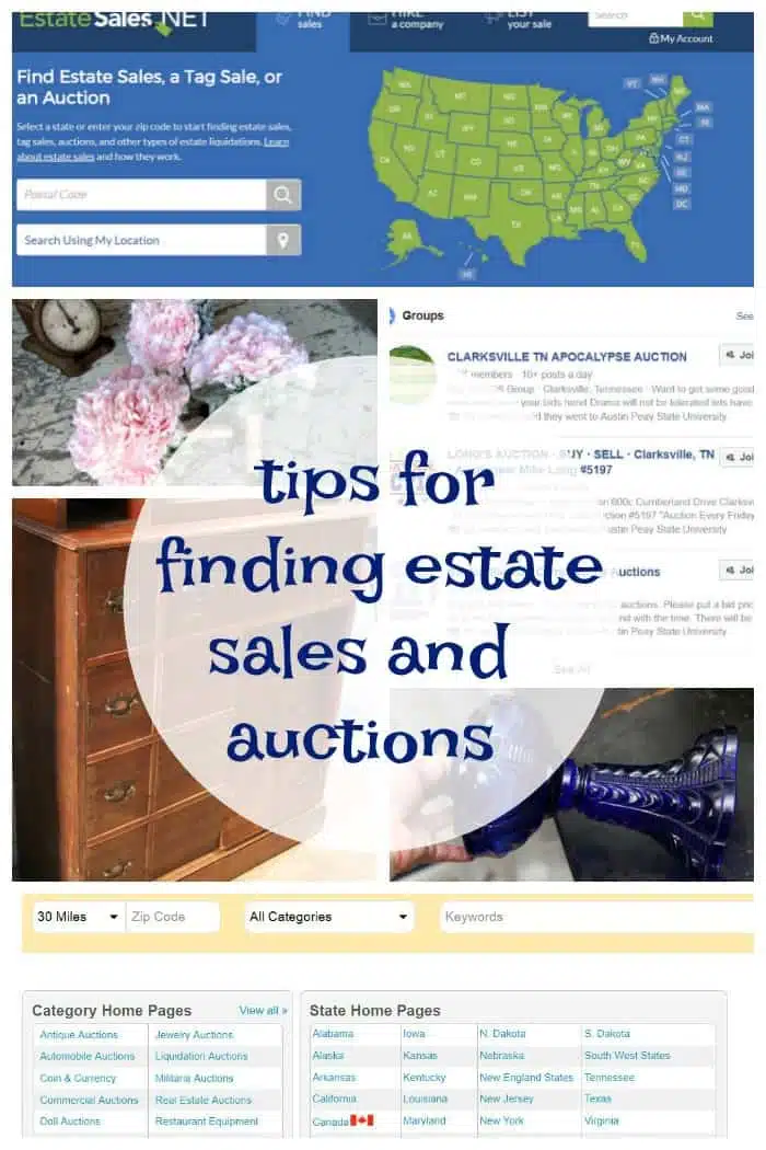 Tips For Finding Estate Sales And Auctions
