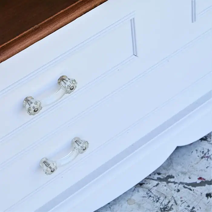 how to change drawer pulls on a cedar chest