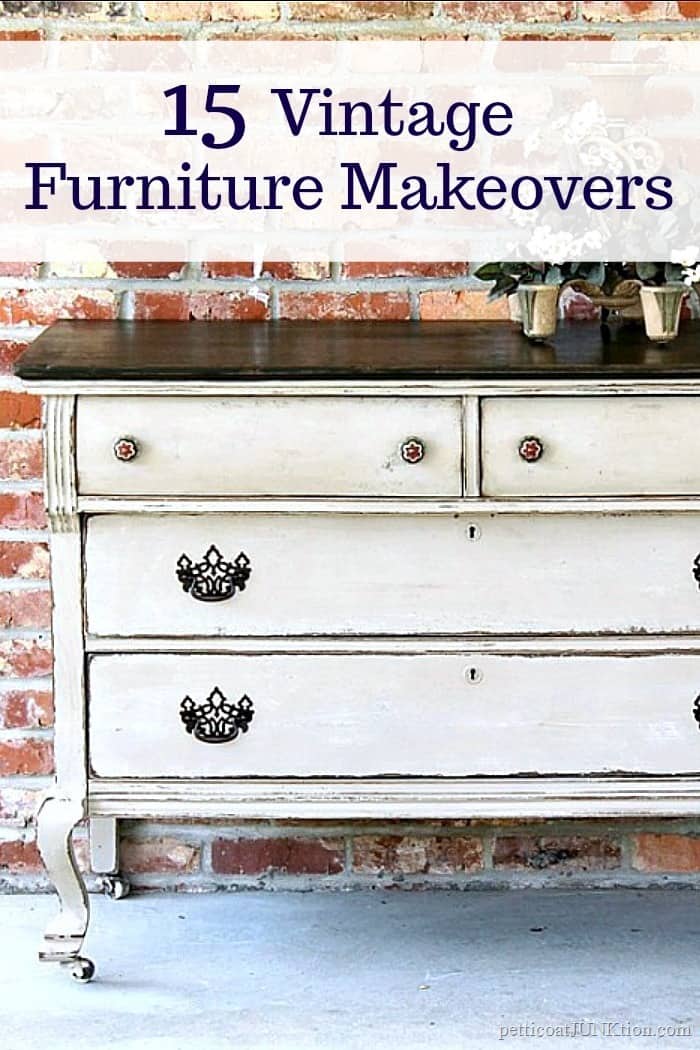 15 Vintage Dresser Makeovers Where Paint Was The Answer