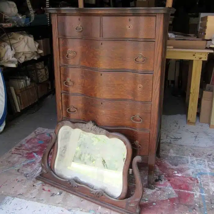 antique furniture to clean and refurbish