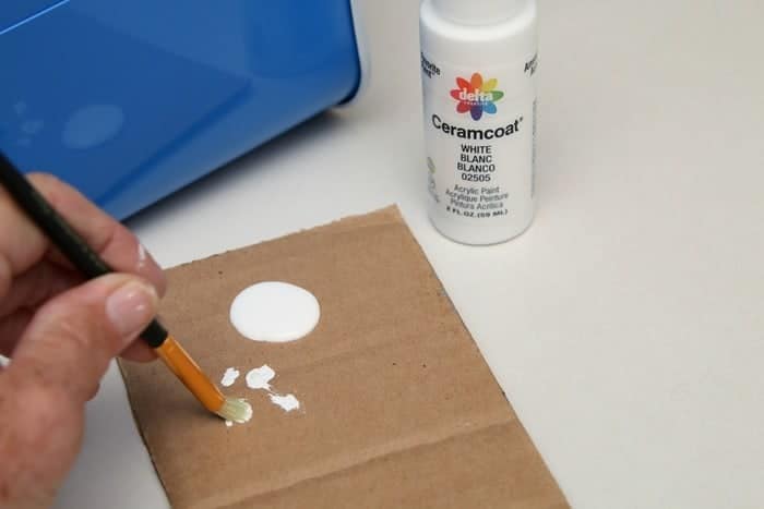 Delta Ceramcoat Acrylic Paint is perfect for stenciling