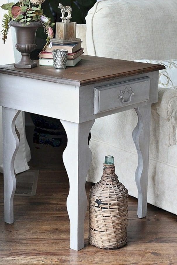15 Small Table Makeovers - Petticoat Junktion