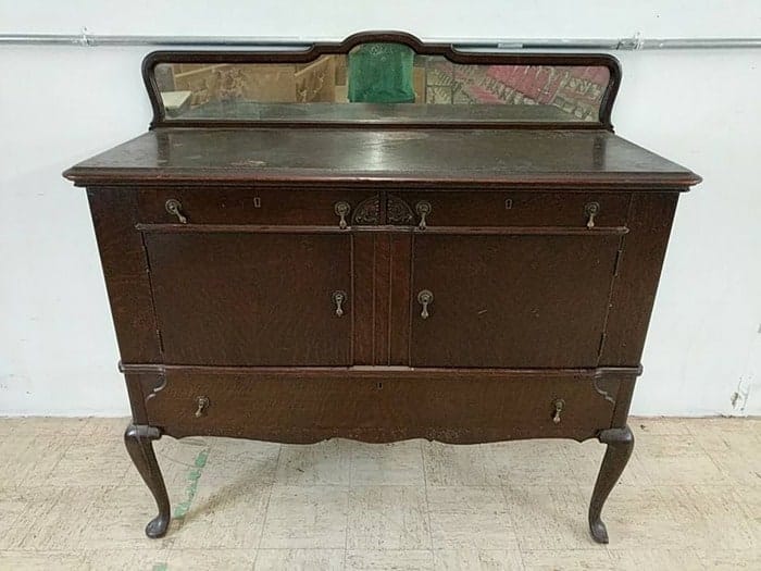 The vintage buffet I paid too much for plus more furniture finds