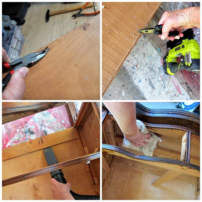 cleaning antique furniture