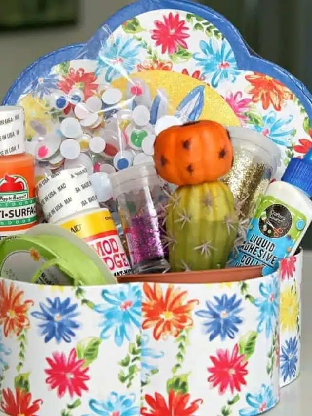 INEXPENSIVE DOLLAR TREE GIFT BASKETS Story