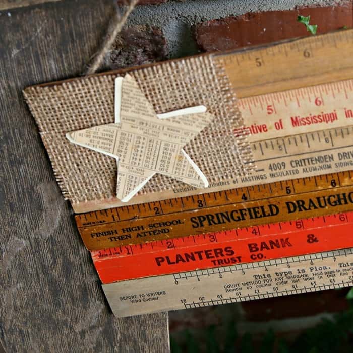 Make a Wooden Ruler Flag Without Using Power Tools