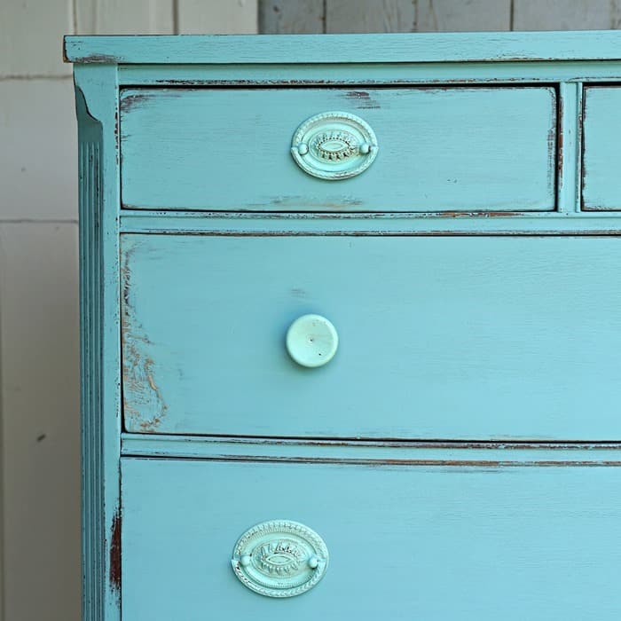 Save Damaged Furniture Using A Simple Paint Technique Petticoat Junktion