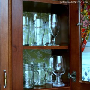 drawer liner transforms kitchen cabinets