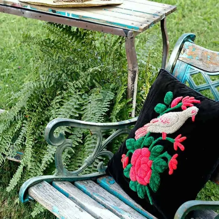 Make A Rustic Outdoor Plant Table Using Reclaimed Wood