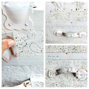 How to distress white paint by hand