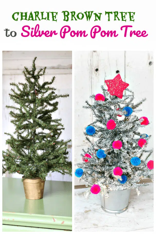 Charlie Brown tree makeover