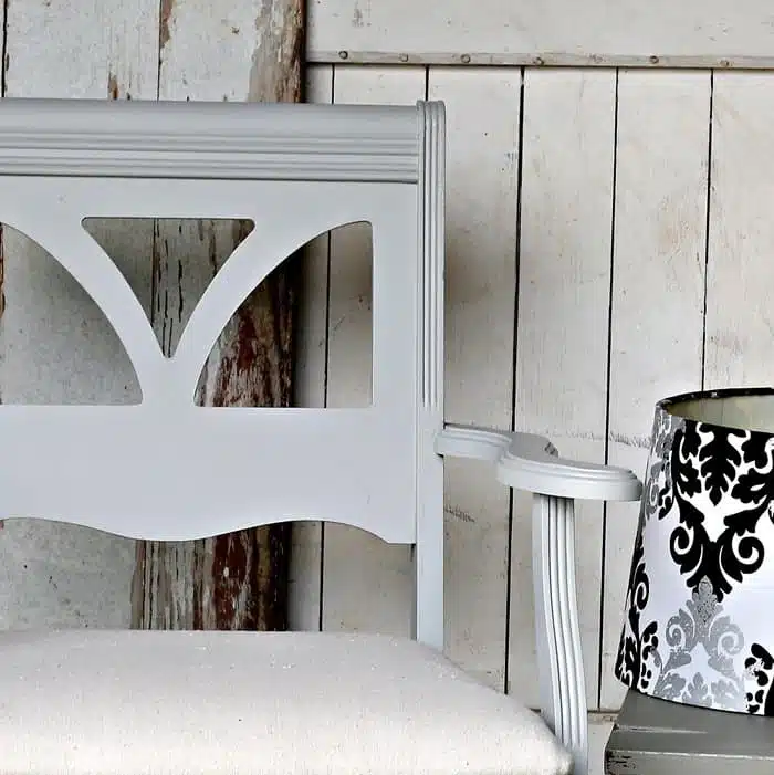 Soft Gray Paint Color For Dining Chairs Makeover