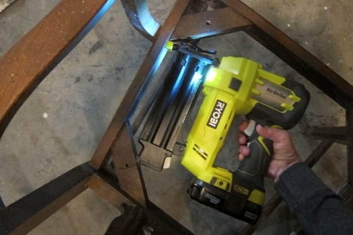 brad nailer for furniture repairs