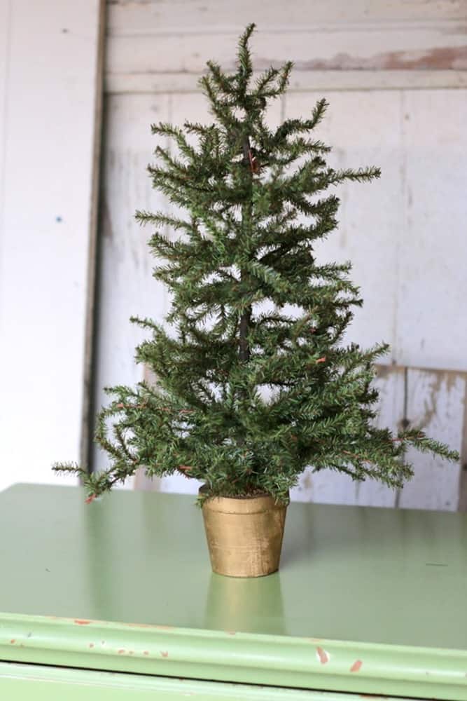 Silver Tinsel Tree Was Once A Scraggly Charlie Brown Tree