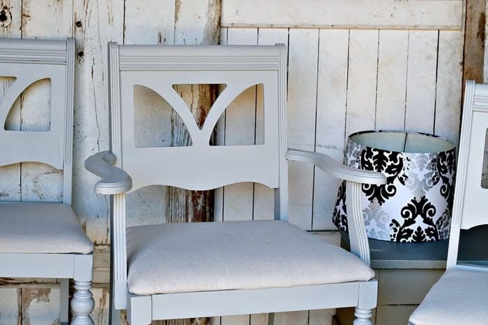 how to paint dining room chairs