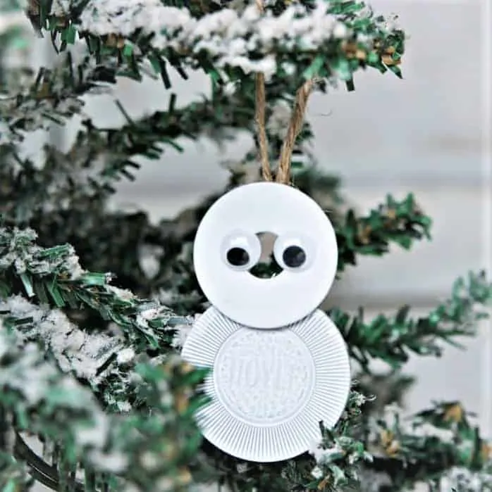 owl snowman ornament 