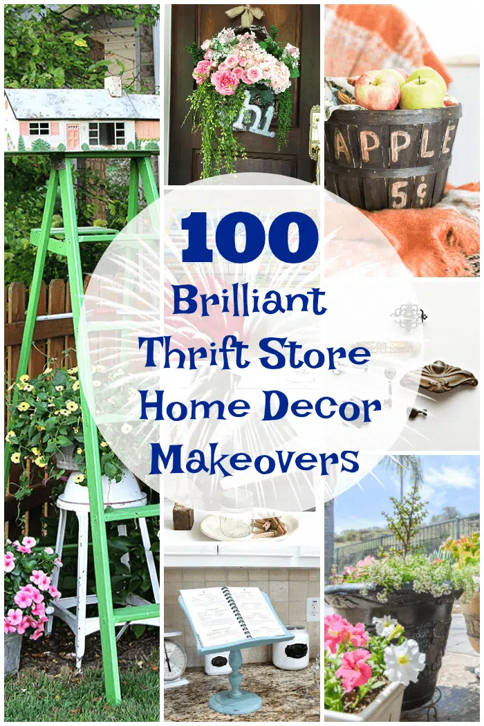 100 Thrift Store Home Decor Makeovers