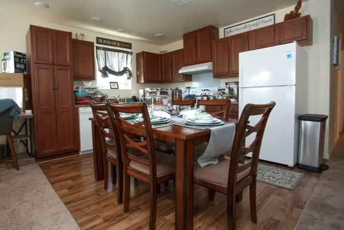 dining room area