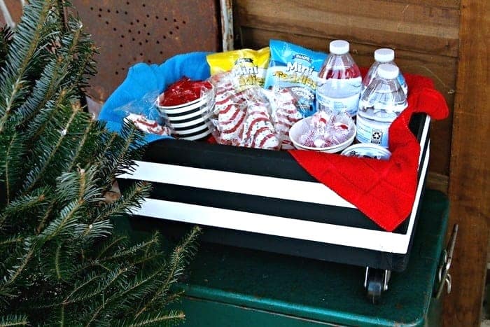 goodies by the door treat box