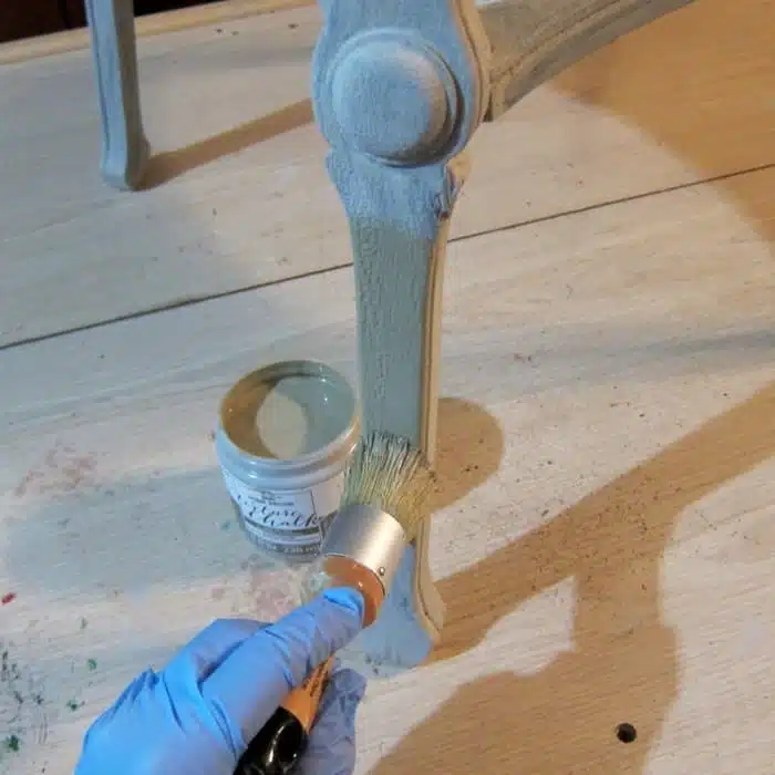 how to paint antique furniture
