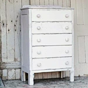 Trashed Furniture Gets A Coastal Style Paint Makeover