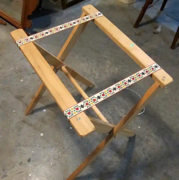 folding tray table found at Goodwill