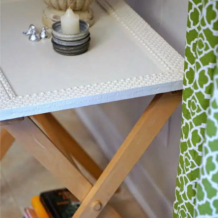 how to add a table top to a folding tray table