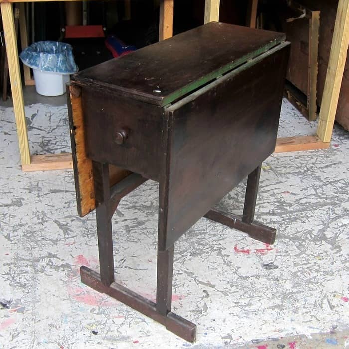 drop leaf table furniture project