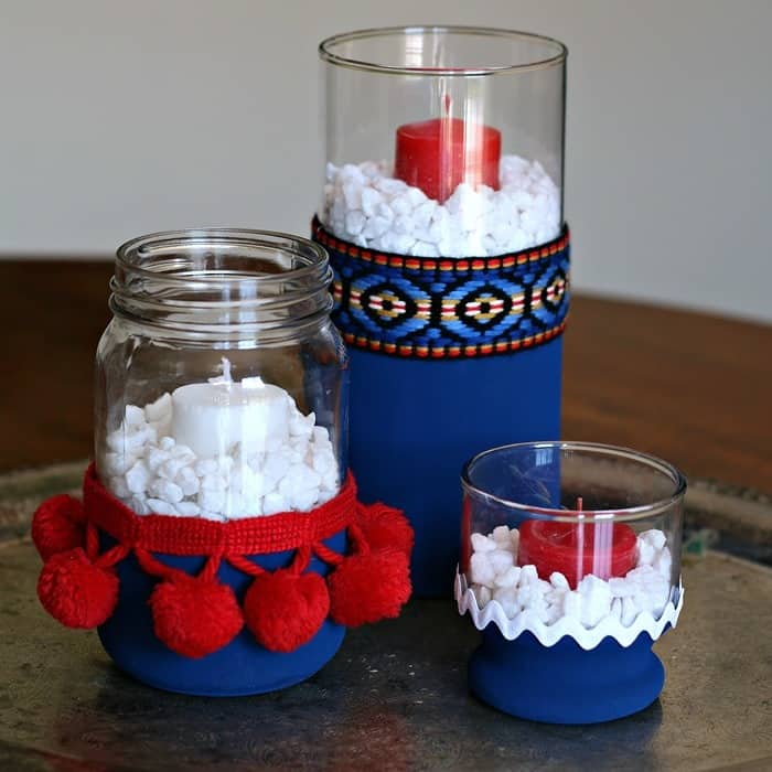 A New Take On Red White And Blue Home Decor