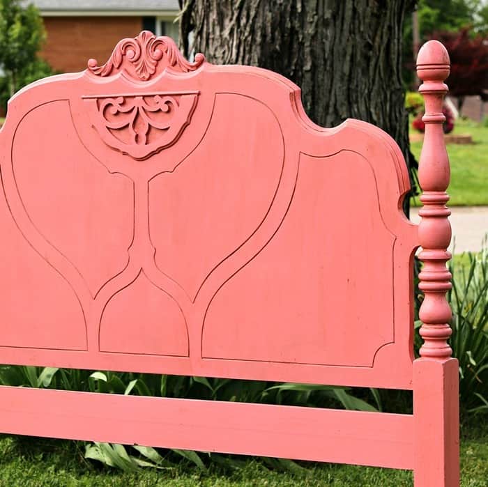 Paint vintage furniture and give the paint an antiqued or aged look using dark wax