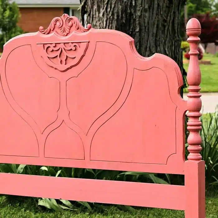Paint vintage furniture and give the paint an antiqued or aged look using dark wax
