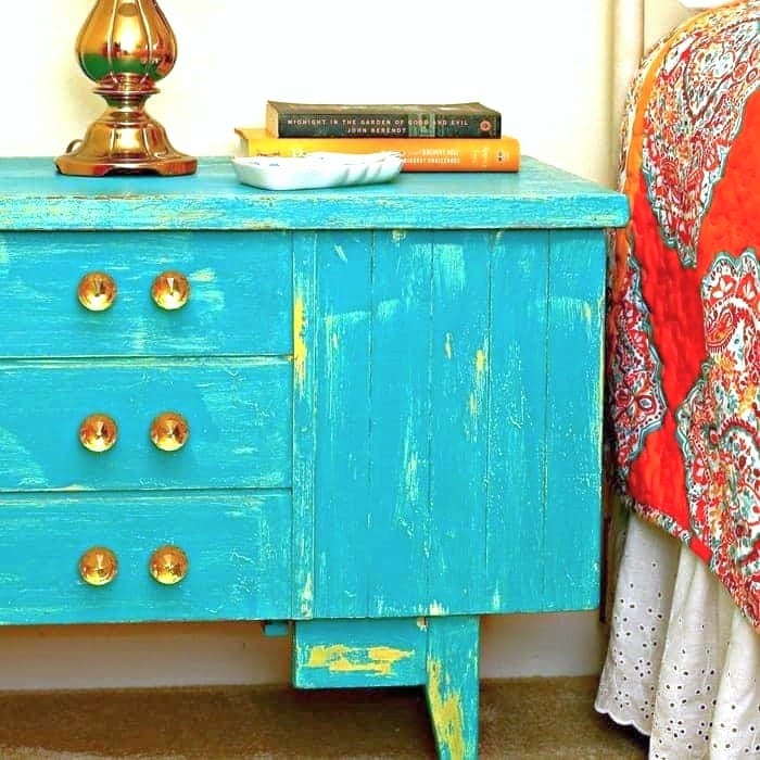 cedar chest painted 1