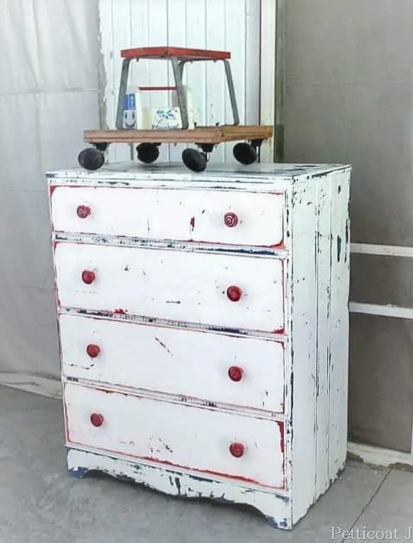 red white and blue furniture