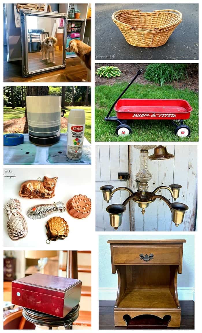 Thrift Store Decor Makeovers Before Photos June