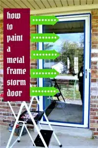 how to paint a storm door (2)