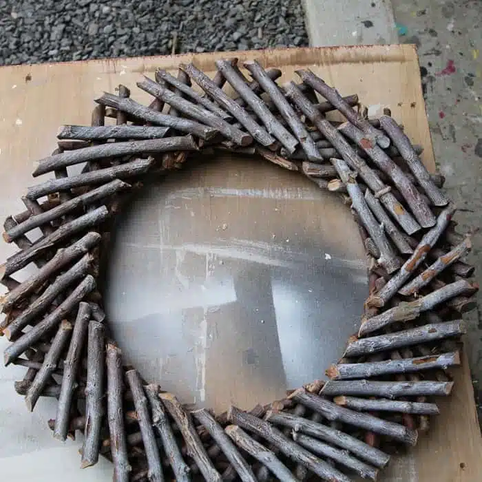 wood wreath