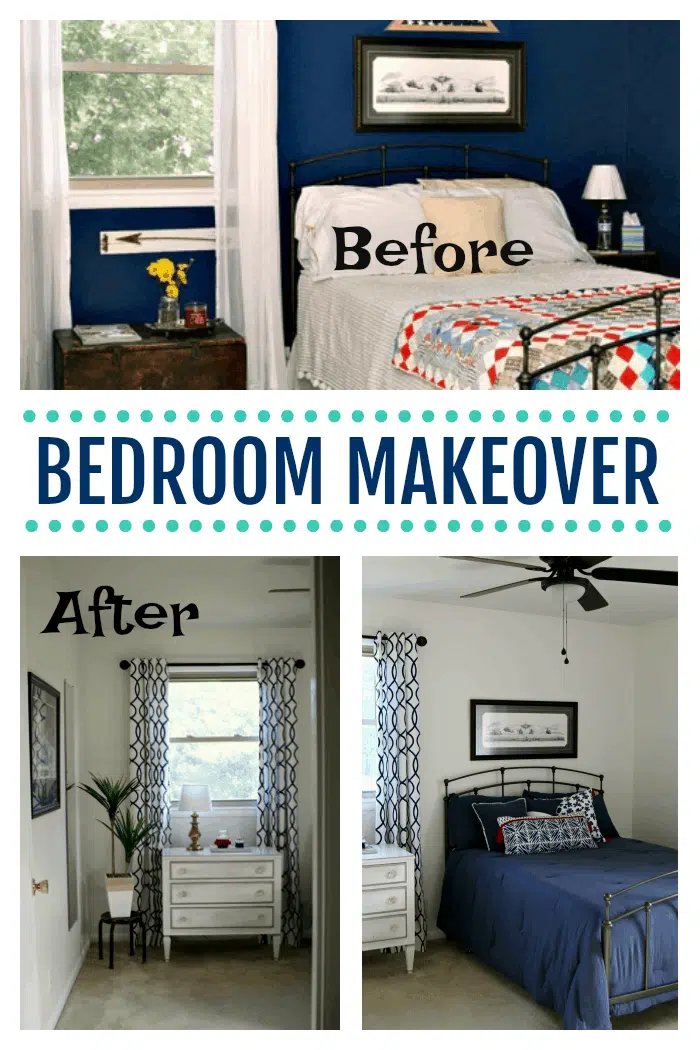 Bedroom Makeover Before And After