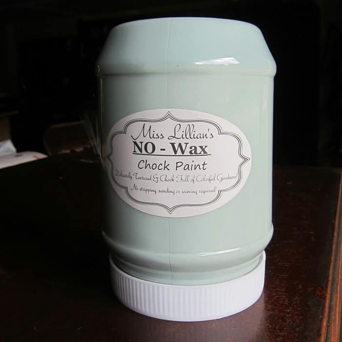 Miss Lillian's No Wax Chock Paint