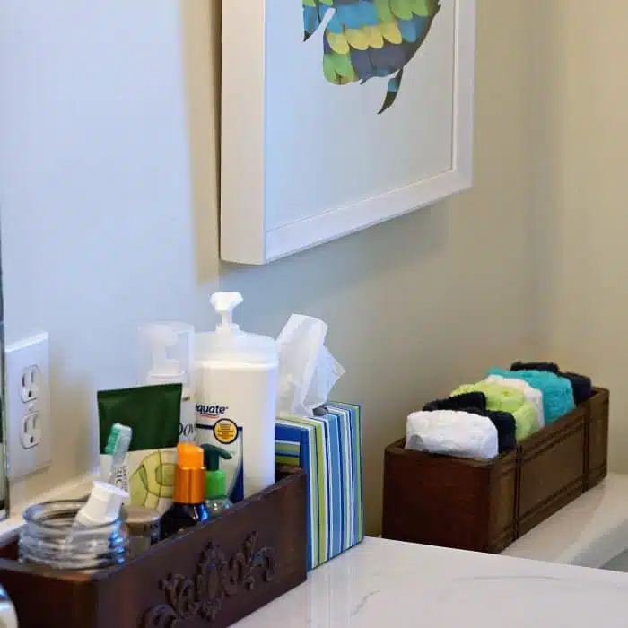 wood sewing machine drawers make good organizers or storage pieces