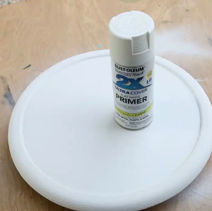 Rustoleum white spray paint primer 