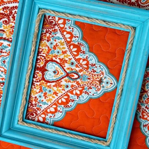 Turquoise and Orange Color Combo