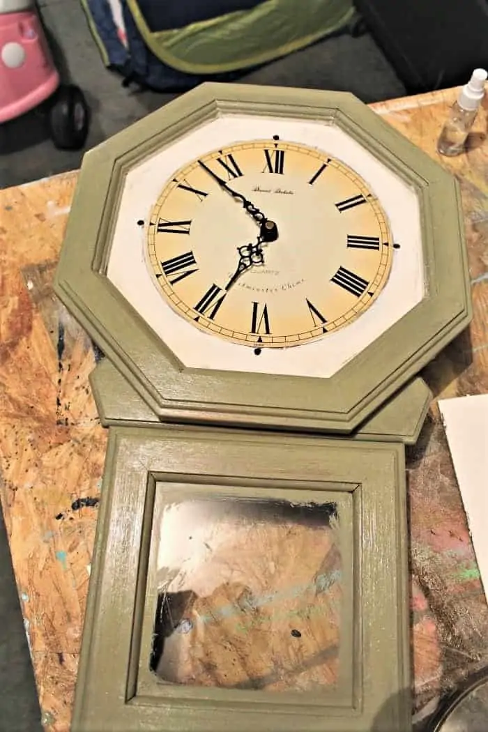 Beyond paint for a clock makeover (2)
