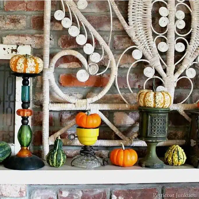 decorating a mantel