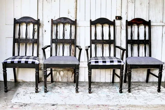 The Secret To Painting Wood Dining Chairs