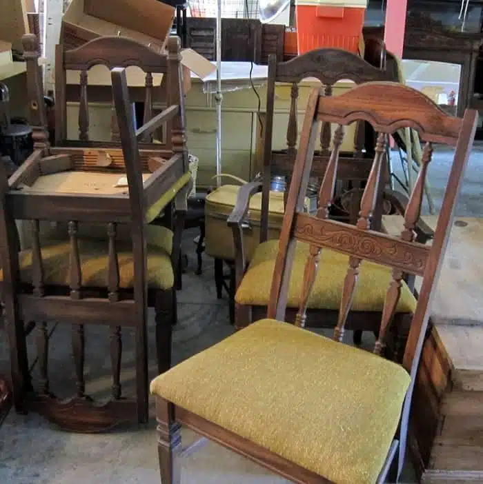 yard sale chairs
