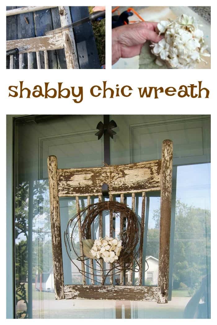 shabby chic wreath
