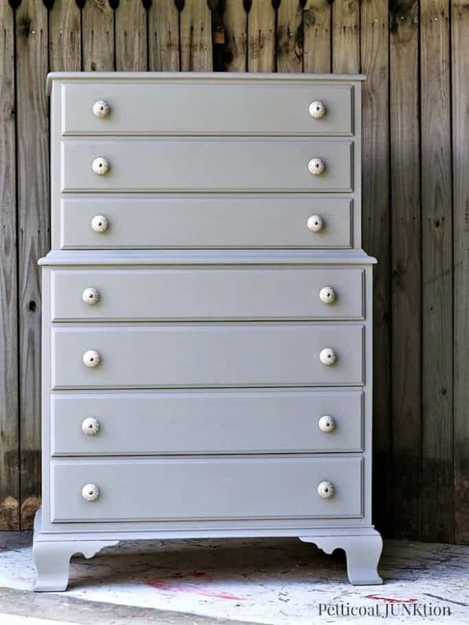How To Paint Bedroom Furniture Gray Petticoat Junktion