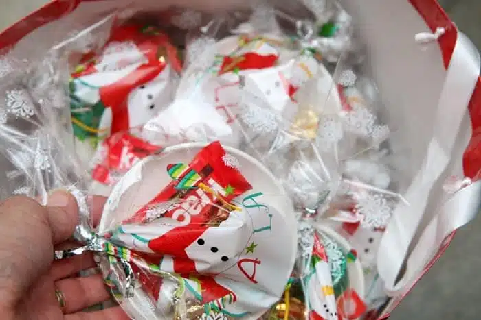 Dollar tree best sale christmas treat bags