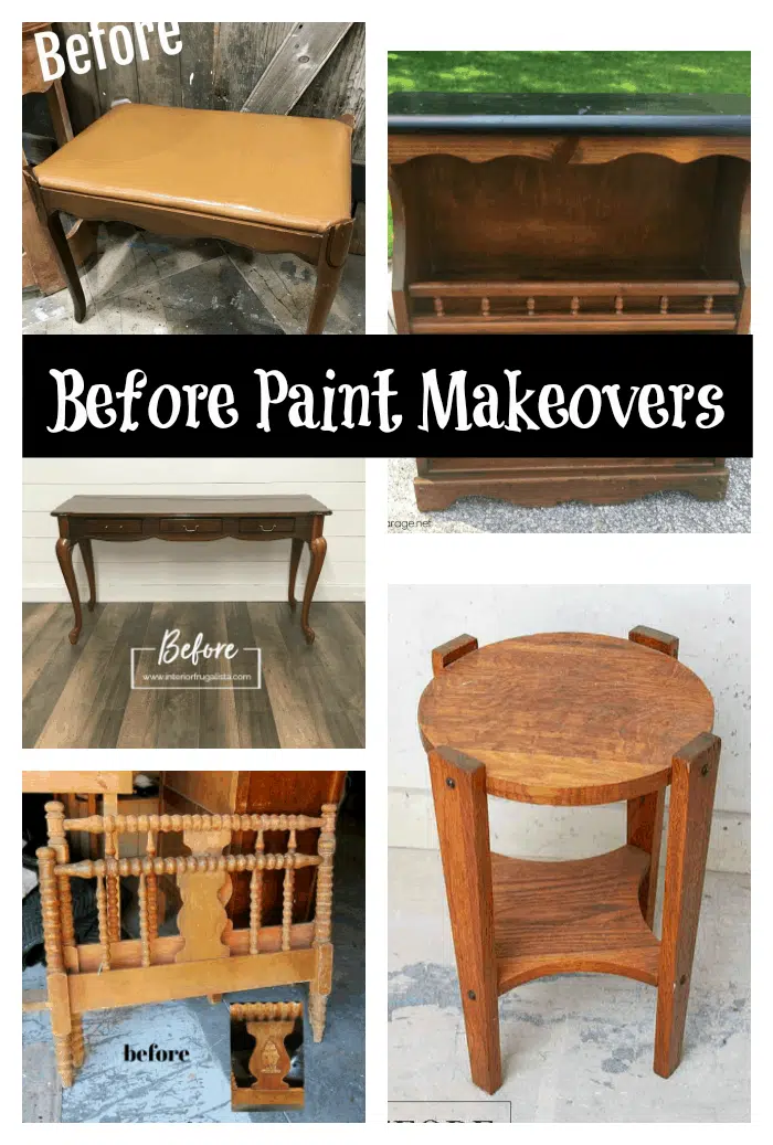 furniture before paint makeovers